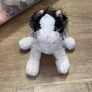 Webkinz Black & White Cat HM016
